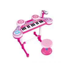 Luxo brinquedo elétrico crianças brinquedo órgão eletrônico com cadeira (h0072028)